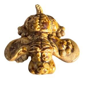 Spanky the Spaniel Brown and Blonde Ceramic Dog Decorative Figurine Vintage 90s